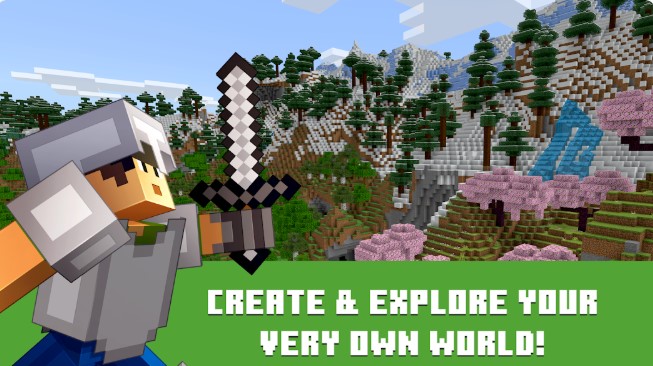 Capture d'écran de Minecraft