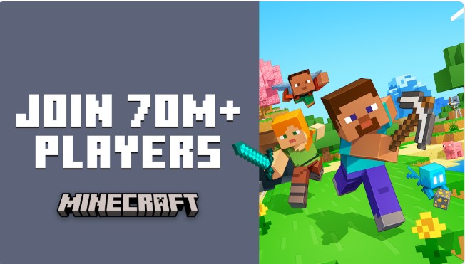 Capture d'écran de Minecraft