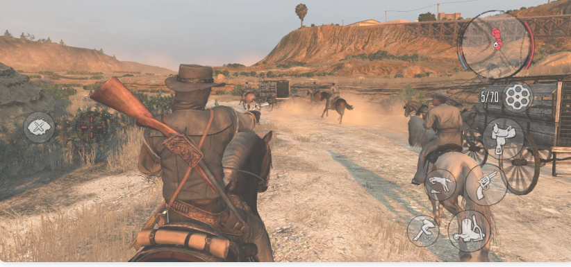 Captura de tela do Red Dead Redemption (Netflix Edition)