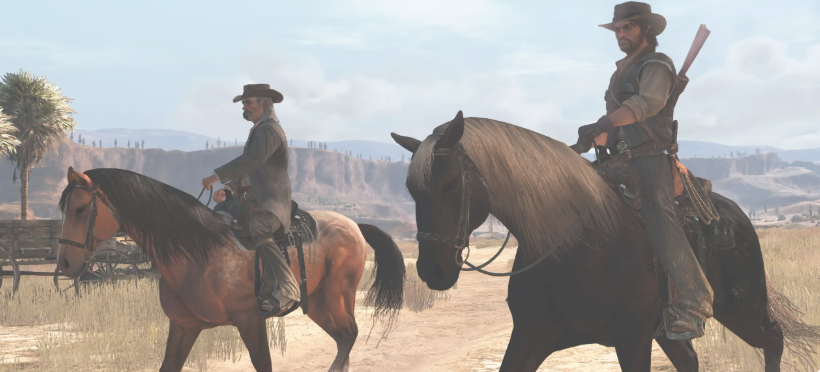 Captura de tela do Red Dead Redemption (Netflix Edition)