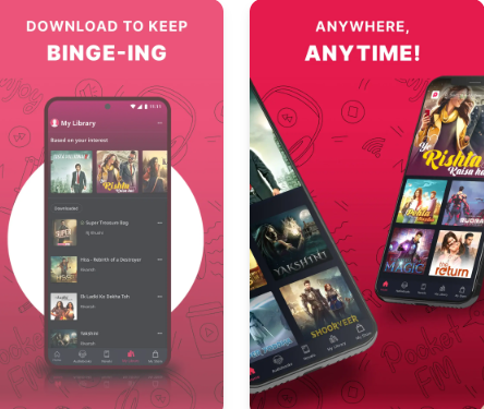 Pocket FM: Audio Series & Stories screenshot