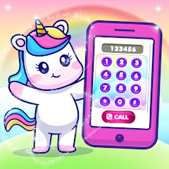 Icône Baby Unicorn Phone For Kids