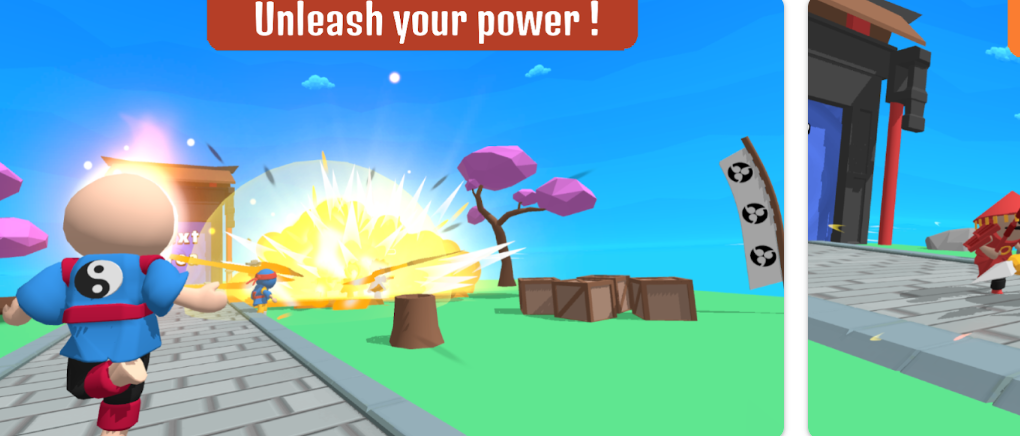 Captura de pantalla de Ninja World Adventure