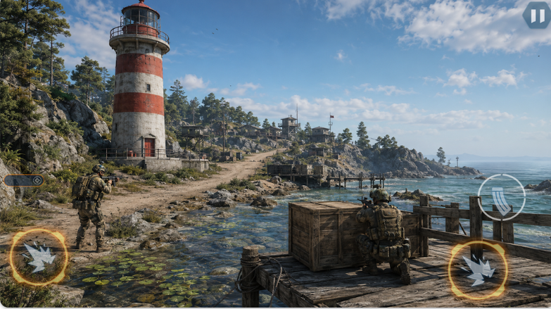 Sniper Elite 3D-Contract Game ekran görüntüsü